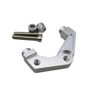 Adattatore per pinza per freni per motociclette e compatibile con i modelli di jogging adelin frando rsz rpm 82mm(Silver 220mm)