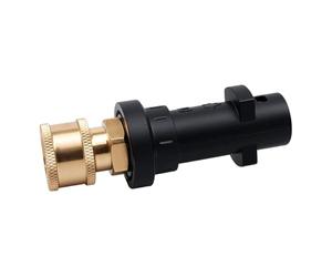 Adattatore per Pistola Idropulitrice, Raccordo Rapido in Ottone da 1/4", per Idropulitrici con Serie K Kärcher K2, K3, K4, K5, K6, K7 (Adattatore per Idropulitrice Kärcher)