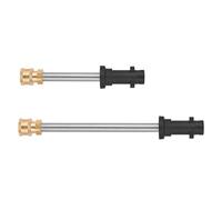 Adattatore per pistola per idropulitrice, attacco rapido da 6,35 mm, inneve, lancia schiuma per auto, adatto per Karcher K2 K3 K4 K5 K6 K7 (17 e 40 cm, ottone femmina)