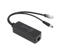 Adattatore per poe Splitter per attivo 12V 2A per Dispositivi Non per poe - Convertitore Ethernet 10/100Mbps per Sistemi CCTV