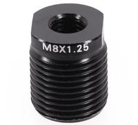 Adattatore per pomello del cambio in lega di alluminio per M10, M8, filettatura interna (M8 x 1,25)