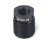 Adattatore per pomello del cambio in lega di alluminio, per vari modelli, lunga durata e uso pratico (M10 x 1,25)