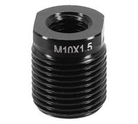 Adattatore per pomello del cambio in lega di alluminio solido compatibile con M10, M8, filettatura interna (M10 x 1,5)