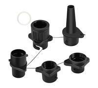 Adattatore per pompa ad aria per paddleboard, attacco con 4 ugelli, adattatore per pompa per canottaggio, kayak, canoa, zattera, surf, spiaggia, lago, campeggio