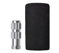 Adattatore per pompa da bici - Adattatore valvola standard USA bicicletta, 1,2*1,2*3,1 cm Connettore tappi di gonfiaggio pneumatici con copertura in spugna | Prolunga valvola bici per compressore