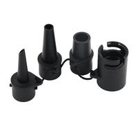 Adattatore per pompa d'aria per gommoni 1 set di accessori multifunzionali per pompa d'aria incluso 1 adattatore e 3 ugelli Ugelli di ricambio portatili collegati per galleggianti e altro #