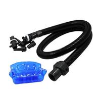 Adattatore per pompa per barca gonfiabile, set di gommoni, kit tubo 'aria con adattatore a 6 ugelli - accessori per tavola di canottaggio, tubo della pompa 'aria per barche