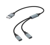 Adattatore per porta USB C facile da usare, ricarica e trasferimento dati, plug and play per computer portatili, tablet, smartphone, console di gioco senza ingresso di ricarica
