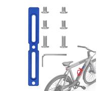 Adattatore per portaborraccia con vite in lega di alluminio Accessori per | Adattatore per supporto dell'acqua per bici per mountain road pieghevole allenamento all'aperto lungo viaggio pendolarismo