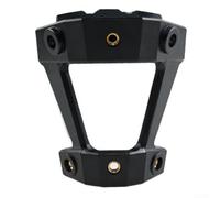 Adattatore per portabottiglie doppio per bicicletta, leggero, per reggisella, supporto per sella in PC, per lunghe distanze, nero