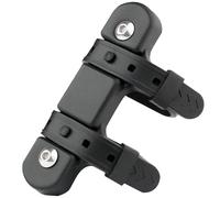 Adattatore per portabottiglie per bicicletta, portabottiglie d'acqua, set di montaggio universale, con 2 viti e 3 nastri, adattatore per portabottiglie d'acqua, installazione senza fori