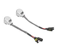 Adattatore per portalampada, cavo per lampade Xenon D2S e D4S, connettore a presa wireless con involucro in alluminio, filo di rame e fibra di vetro, ignifugo e resistente ad