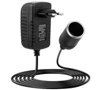 Adattatore per presa accendisigari, convertitore di tensione 100 V-240 V a 12 V, 3 A, 36 W, alimentazione AC-DC, adattatore di alimentazione, trasformatore raddrizzatore per auto registratore video