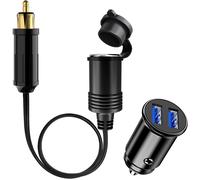 Adattatore per Presa Accendisigari Maschio DIN Da 30 Cm, Impermeabile, 12 V/24 V