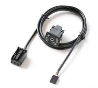 Adattatore per presa AUX per auto per Opel Cd30 Cdc40 Cd70 Dvd90 Cavo di interfaccia audio Kit di installazione cruscotto nero materiale ABS
