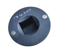 Adattatore per presa con cuscinetto rotondo piccolo da 1/4 "a 3/8" ridotto ritenzione della forza motrice trattata termicamente per l'applicazione del veicolo Adattatore per presa a spazio stretto