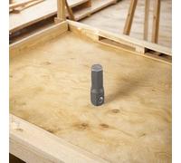Adattatore per presa con ingresso esagonale da 1/4" e uscita quadrata da 1/4" per trapano avvitatore e piattaforme a bussola (25 mm)