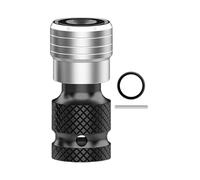 Adattatore per presa da 1/4" a 1/4" esagonale a cricchetto adattatore per chiavi a percussione Mandrini Chiave Convertitori Strumento