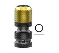 Adattatore per presa da 1/4 pollice per unità da 1/4 pollice Adattatore per presa a cricchetto esagonale per avvitatori a percussione Mandrini per trapano Convertitori per chiavi