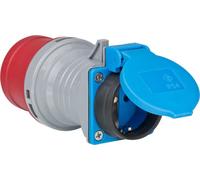 Adattatore per presa di corrente blu, NEW