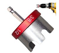 Adattatore per presa driver - 4,5 x 6,56 cm, set di adattatori per bussola, chiave per cacciavite, cacciavite per bulloni, meccanici industriali, miglioramento della casa, pneumatici auto