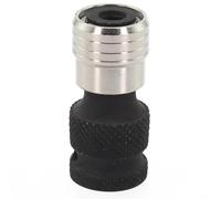 Adattatore per presa esagonale da 1/2 pollice a 1/4 di pollice per trapano elettrico e chiave a cricchetto, per convertitore in acciaio CV con sgancio rapido, rivestimento elettroforesi, 50 mm (A)