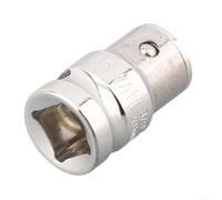 Adattatore per presa in cromo vanadio per conversione di punte esagonali, supporta diverse dimensioni di azionamento, tra cui 3/8 e 1/2 pollici (3/8 x 8 mm)