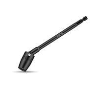 Adattatore per presa per driver con gambo esagonale Presa girevole a 360 gradi Punta per trapano con codolo esagonale da 1/4" Adattatore per chiave professionale