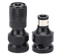 Adattatore per Presa Quadrata Adattatore per Presa a Cambio Rapido Adattatore per Mandrino Chiave da 1/2 1/4 di Pollice Adattatore per Mandrino per Trapano con Codolo Esagonale Testa di Conversione