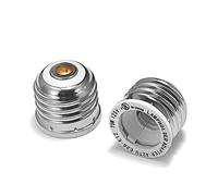 adattatore per prese luminose 2 pezzi Adattatore portalampada da E26 a E12 for lampadario, base portalampada, lampadina a LED
