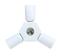 adattatore per prese luminose Adattatore for lampadina a LED con attacco E26 E27 da 3/4 in 1, presa di conversione universale for lampada frontale(3 Plus 1 in 1)