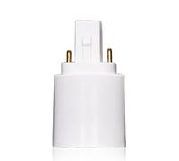 adattatore per prese luminose Convertitore adattatore for lampada da G24 a E27 da 100 pezzi, attacco for lampadina da G24 a E26, luce LED, prolunga potenza