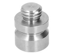 Adattatore per Prisma a Sgancio Rapido, Adattatore per Stazione Totale con Filettatura 5/8 Pollici 11 Lunghezza 22 Mm, Acciaio Inossidabile per Strumento di Misurazione GPS RTK,