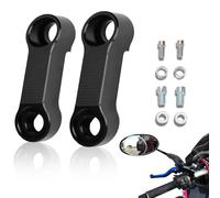 Adattatore per prolunga Montante per Montaggio specchietto retrovisore Moto da 10 mm 8 mm, Kit Adattatore per prolunga Montante per Montaggio specchietto retrovisore per Moto