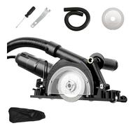 Adattatore per pulitore per fughe da smerigliatrice angolare, copertura antipolvere, adattatore per pulitore per fughe di piastrelle Accessori per utensili elettrici (include 1 lama)