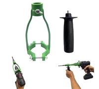 Adattatore per punta da trapano a foro quadrato, attacco per mortasatrice in acciaio inox per trapano, strumenti a mortasa e tenone per falegnameria, attacco per mortasa, facile da installare e