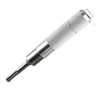 Adattatore per punte da trapano a percussione da SDS-Plus a Max, convertitore con gambo esagonale da 18 mm, in acciaio 40Cr a sgancio rapido autobloccante per foratura pesante, argento (A)