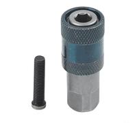 Adattatore per punte da trapano con codolo esagonale da 6,35 mm per testa di conversione con design autobloccante a sgancio rapido e forza di tenuta della punta magnetica (A)