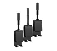 Adattatore per punte da trapano per ancoraggio, 3 pezzi, per pesca invernale sul ghiaccio, perforazione del ghiaccio e uso del chiodo su ghiaccio, design in metallo