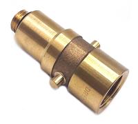 Adattatore Per Punto Di Ricarica LPG M14 UK In Ottone AUTOGAS GPL Nuovo 14mm