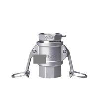 Adattatore per raccordo Camlock femmina maschio in acciaio inossidabile 304 da 1/2" 3/4" 1" 2" 5,1 cm maschio a scollegamento rapido per pompa tubo A-F (tipo A e D, G2-1l2)