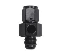 Adattatore per raccordo di decollo pressione, raccordo per manometro olio - Connettore sensore pressione filtro olio - Con per tubi flessibili con porta metro 1/8NPT 4/6/8/10/12AN Filettatura esterna-