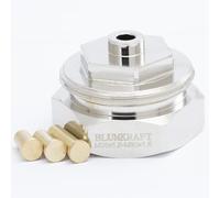 Adattatore per radiatore M28 x1,5 femmina a termostato/testa termostatica M30x1,5 maschio M28-M30 M28F-M30M (BLUMKRAFT)