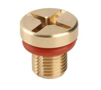Adattatore per Radiatore, Serbatoio di Espansione del Liquido di Raffreddamento Vite di Spurgo Vite di Scarico Serbatoio di Espansione del Radiatore e O-ring in Gomma Ottone Massiccio Billet per E30 E