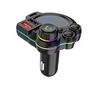 Adattatore per radio wireless per auto, trasmettitore FM per SUV Truck RV Sedan | Supporti USB Flash Drive MP3 Player, Fast Charging, Hands-Free Music For Commuting Travel