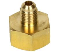 Adattatore per refrigerante, 10 pezzi, adattatore CA da W21.8 a 1/4 SAE | Raccordo per pompa a vuoto compatibile con R134A 1,260 pollici