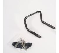 Adattatore per reggisella in lega di alluminio per portabottiglie doppio per garantire un montaggio sicuro e conveniente (nero)