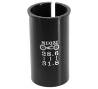 Adattatore per reggisella per bicicletta lavorato a CNC, per riduttore del tubo reggisella, in lega di alluminio, leggero, compatibile con diverse bici per dimensioni del sedile (28,6-31,8)