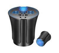Adattatore Per Ricarica Auto - Caricatore USB Auto per Telefono Inverter | Presa Tipo-C 12v/24v a 220V per Tablet Laptop Telefono