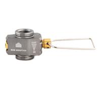 Adattatore per riempimento cilindri per sistemi di alimentazione per esterni, unità di trasferimento carburante propano, butano, adattatore per gas, regolatore per fornello da campeggio, kit di